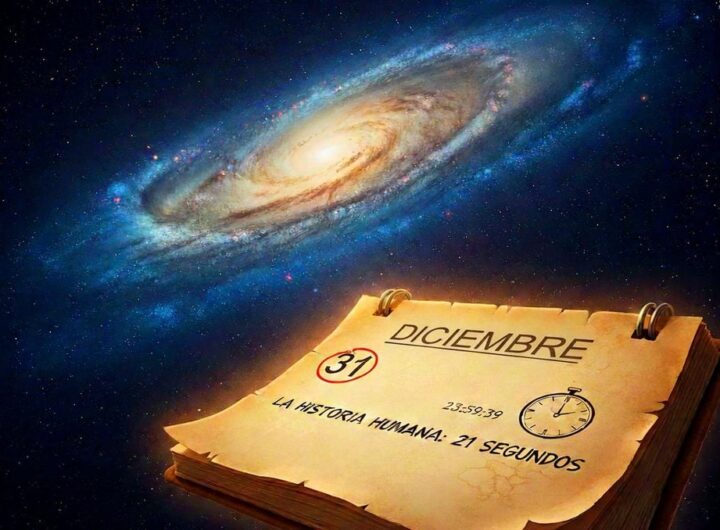 De acordo com Carl Sagan, astrónomo, toda a história da humanidade ocupa apenas 21 segundos no calendário cósmico