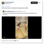 Oposição critica desfile em homenagem a Lula na Sapucaí