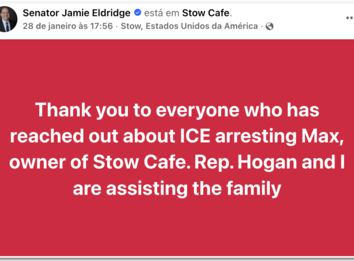 Empresário brasileiro é preso pelo ICE em Massachusetts