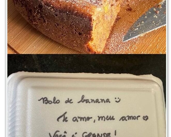 Michelle compartilha receita de bolo que Bolsonaro “ama”