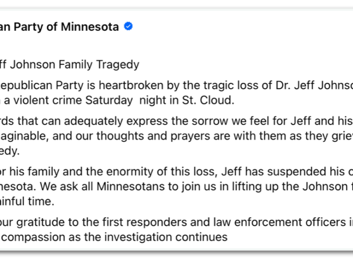 Filha de candidato ao governo de Minnesota é morta a facadas