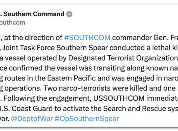 EUA matam 2 em ataque no Pacífico; total chega a 130