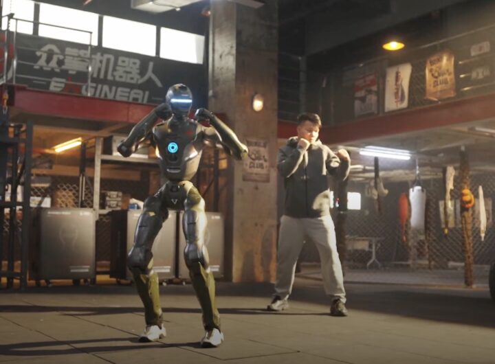 Empresa chinesa inicia 1º torneio de luta entre robôs humanoides