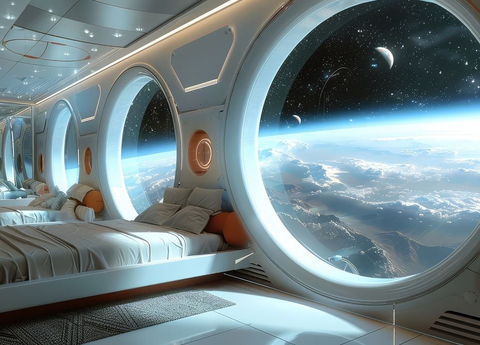 Turismo espacial Hotel Luna Espacio Turismo espacial Hotel Luna Espacio