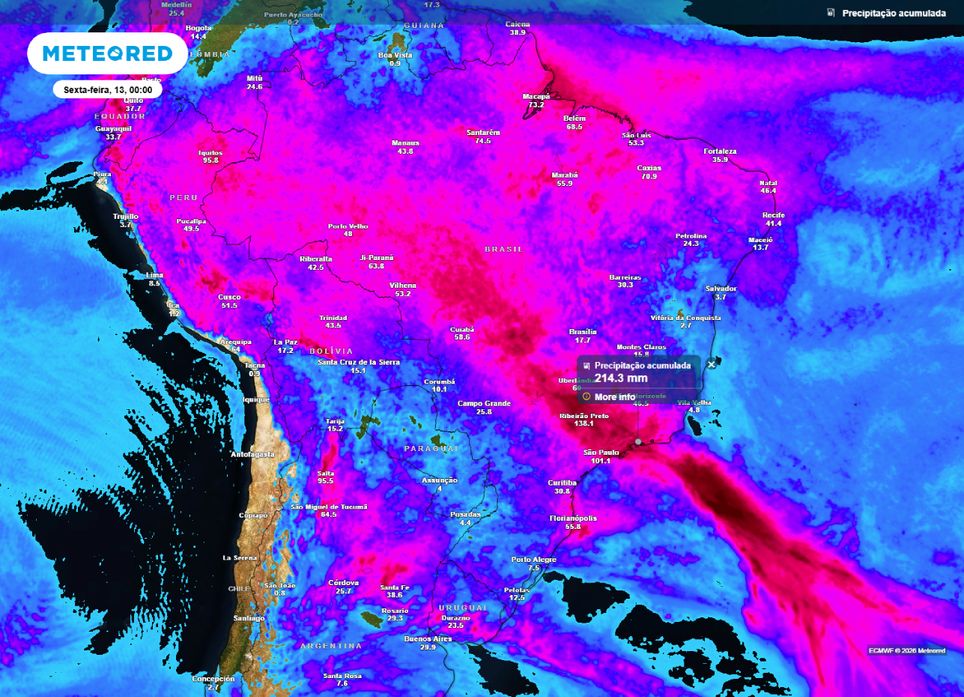 alerta de chuva volumosa