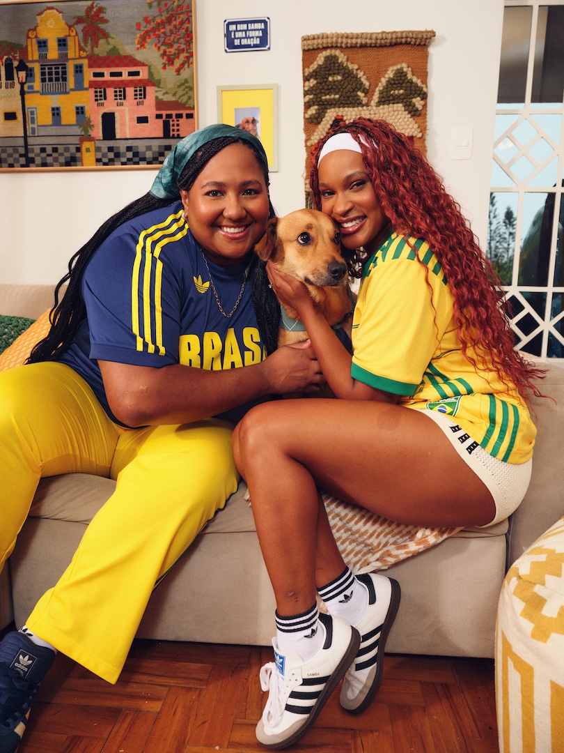 Bia Souza (à esq), judoca brasileira campeã olímpica e Rebeca Andrade (à dir), maior medalhista da história do Brasil