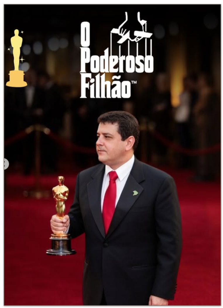 Meme ironiza Lulinha com o filme "O Poderoso Chefão"